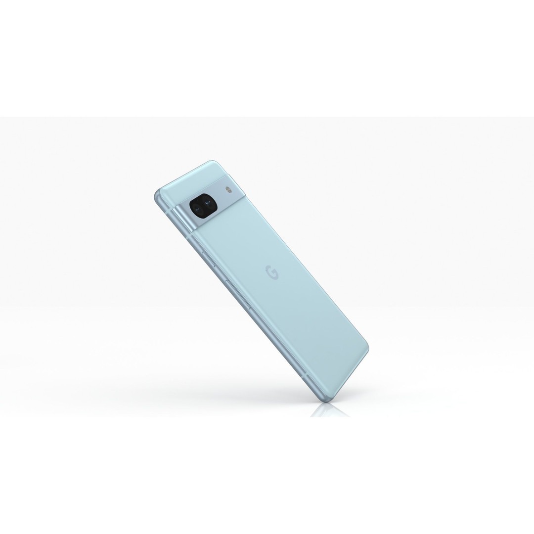 Google Pixel 7a Sea 3D Model – Low Poly Phone Asset, FBX, OBJ - View 8