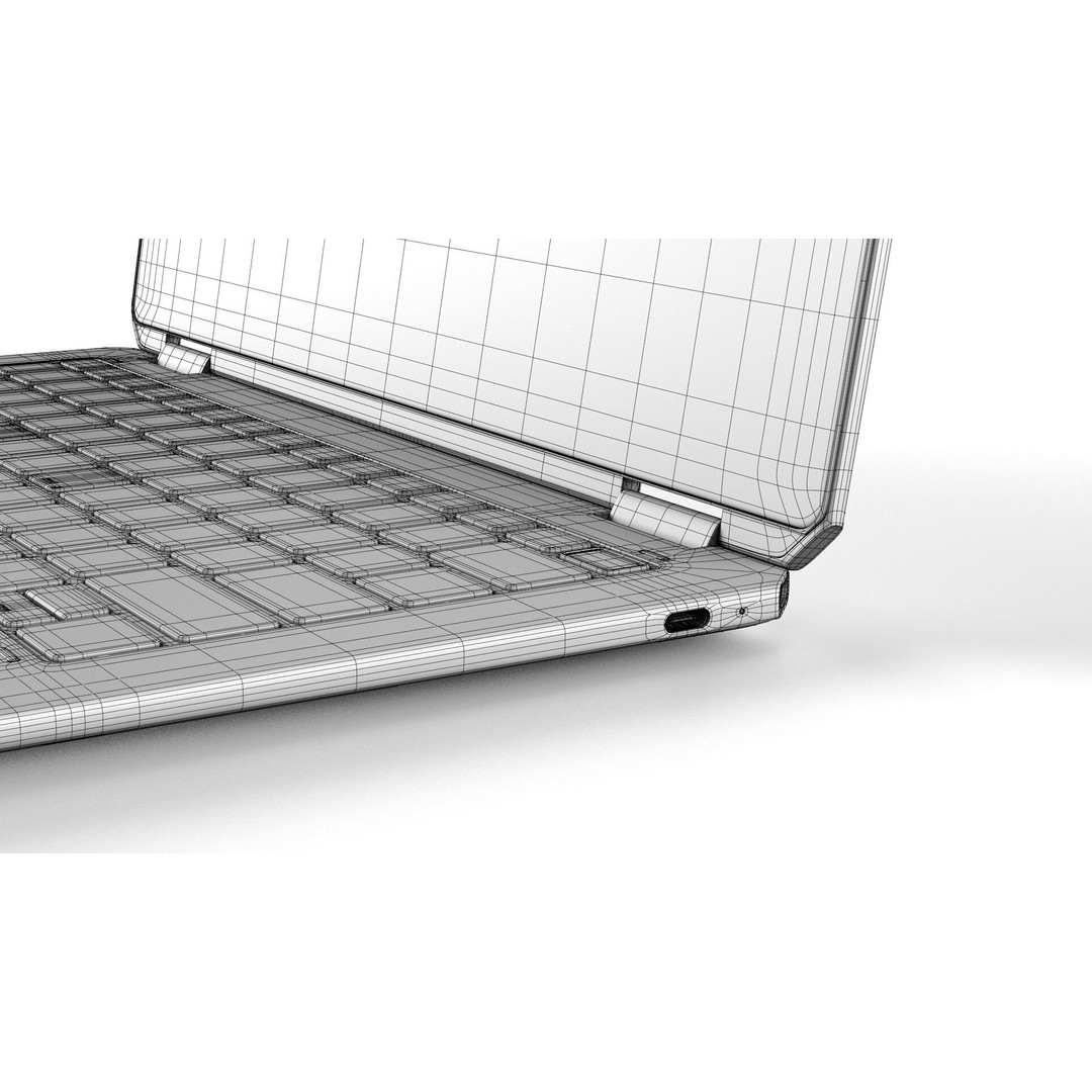 HP OmniBook Ultra Flip 14 3D Model – Animated Laptop, Blender & FBX Formats - View 28