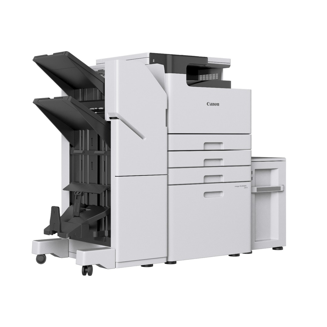 Canon imageRUNNER Series Printer 3D Model – High-Quality Polygon Mesh, FBX/OBJ - View 11