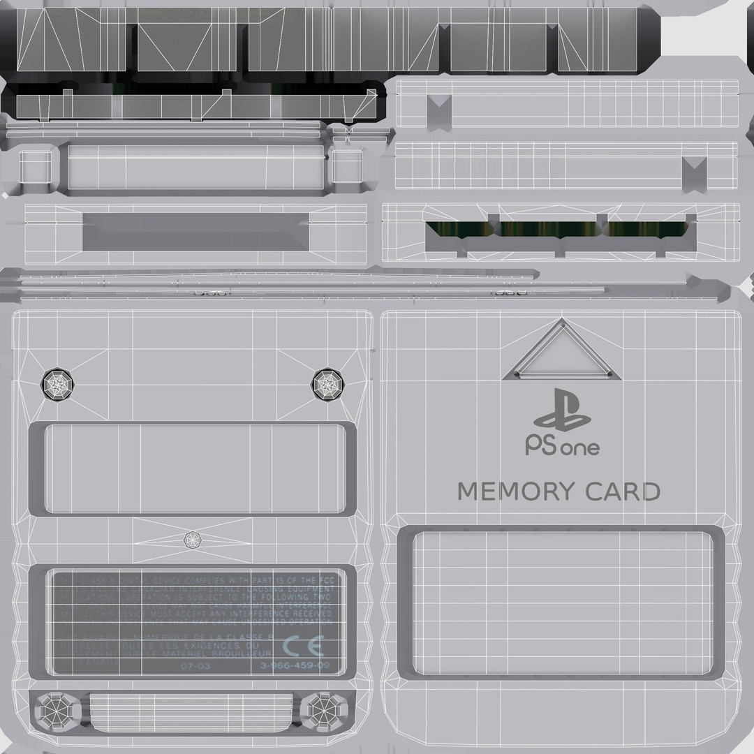 Sony PlayStation PS one 3D Model – Low Poly Game Asset, FBX
