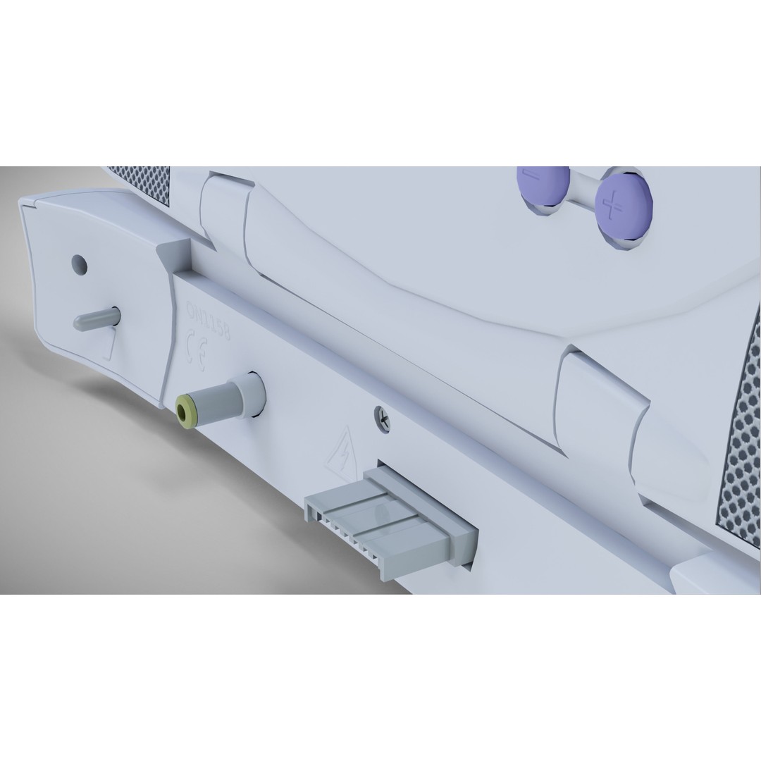 Sony PlayStation PS one 3D Model – Low Poly Game Asset, FBX - View 17