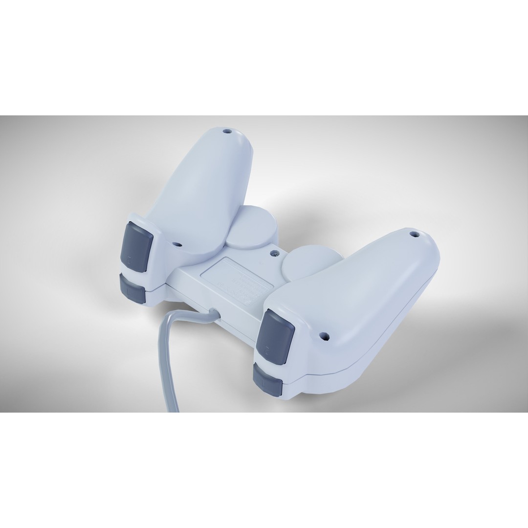 Sony PlayStation PS one 3D Model – Low Poly Game Asset, FBX - View 24