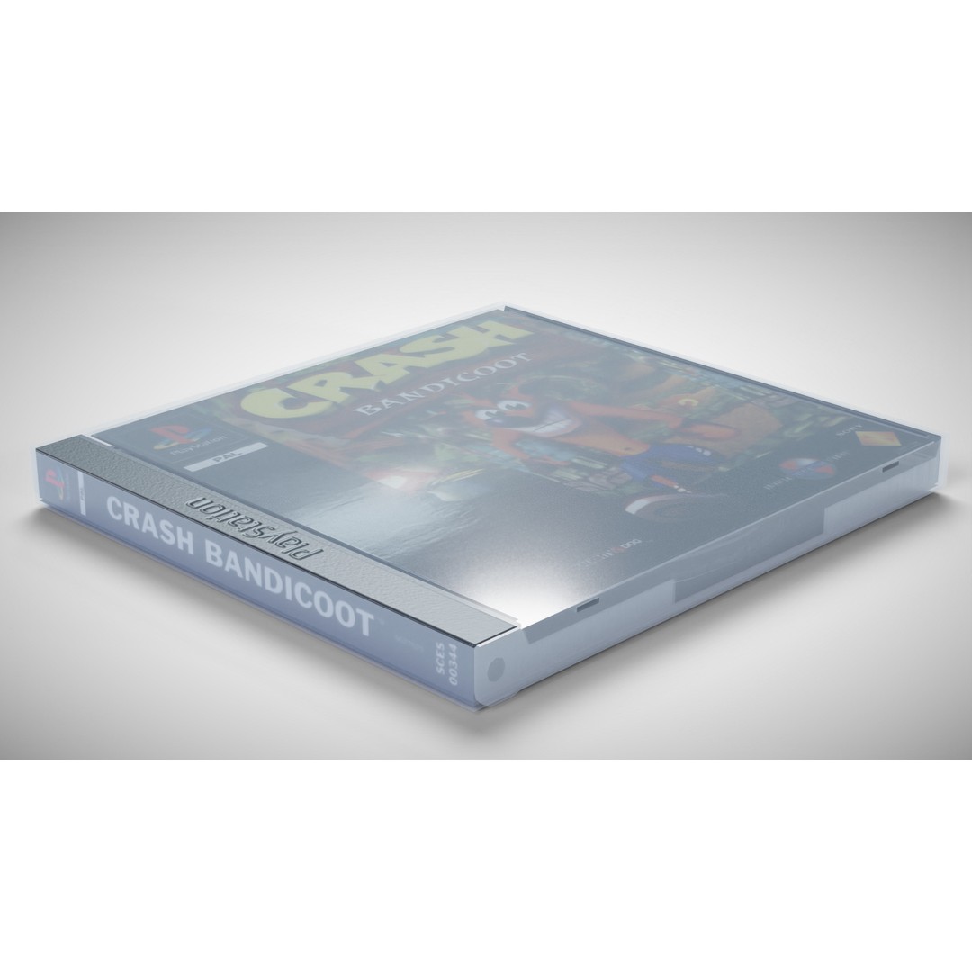 Sony PlayStation PS one 3D Model – Low Poly Game Asset, FBX - View 30