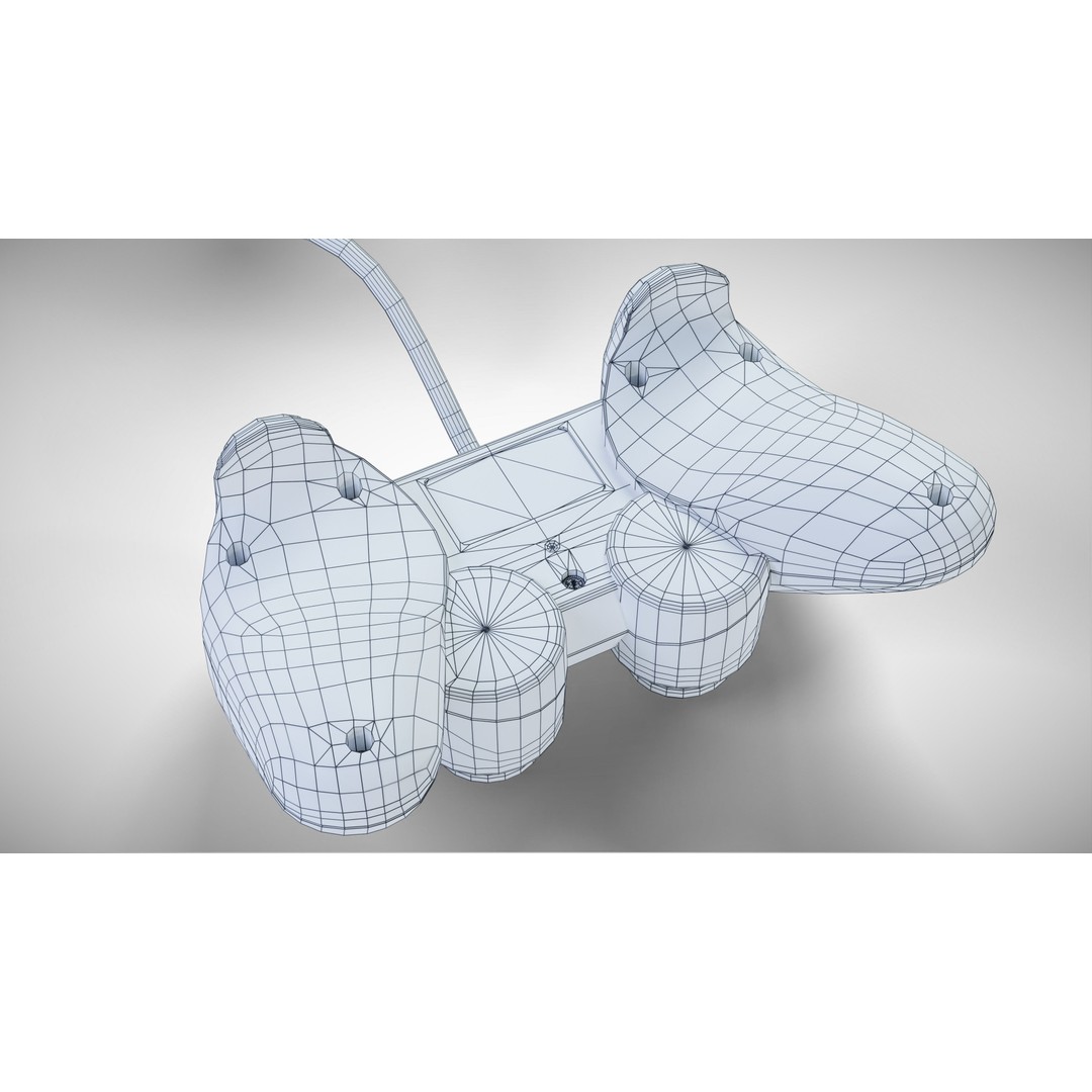 Sony PlayStation PS one 3D Model – Low Poly Game Asset, FBX - View 51