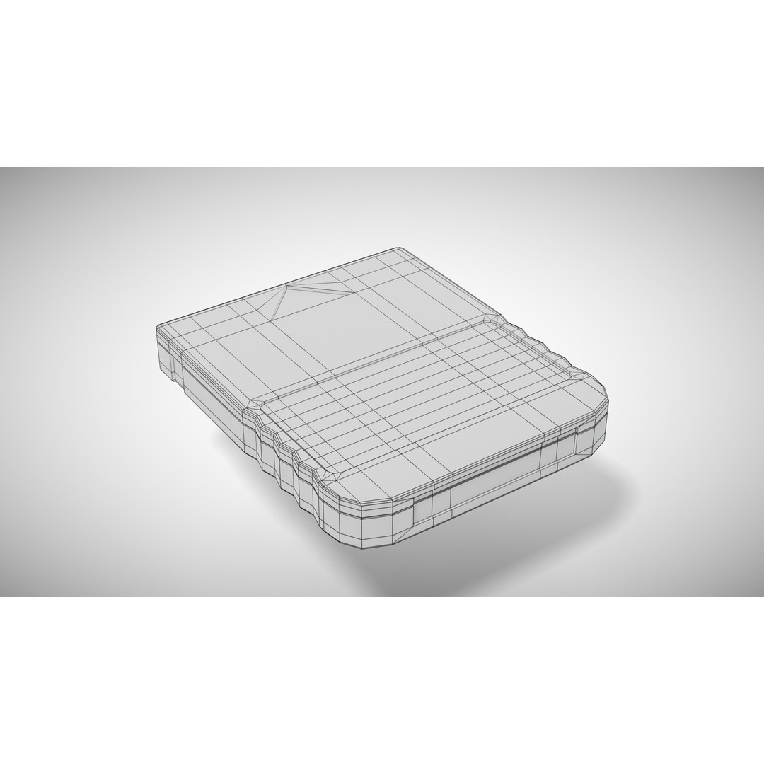 Sony PlayStation PS one 3D Model – Low Poly Game Asset, FBX - View 55