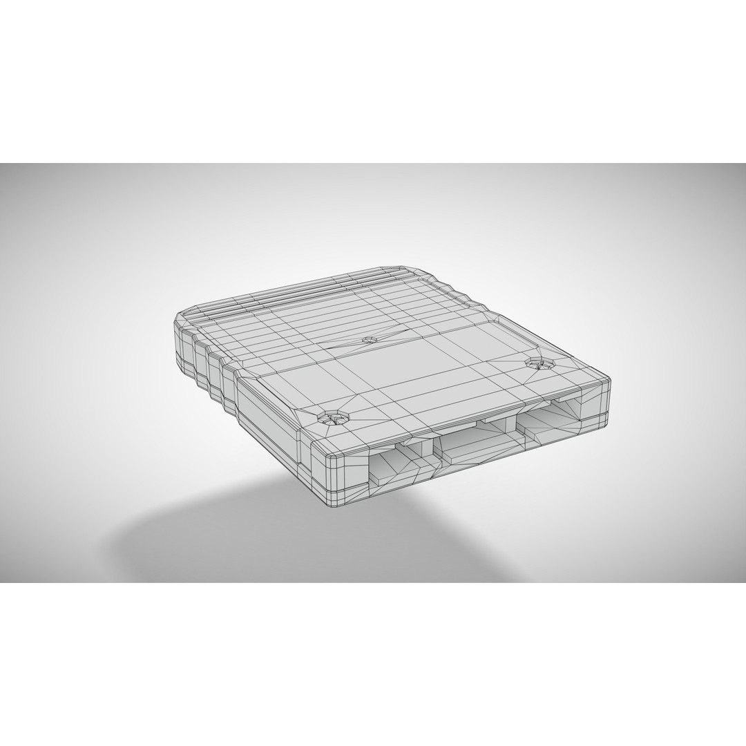 Sony PlayStation PS one 3D Model – Low Poly Game Asset, FBX - View 57