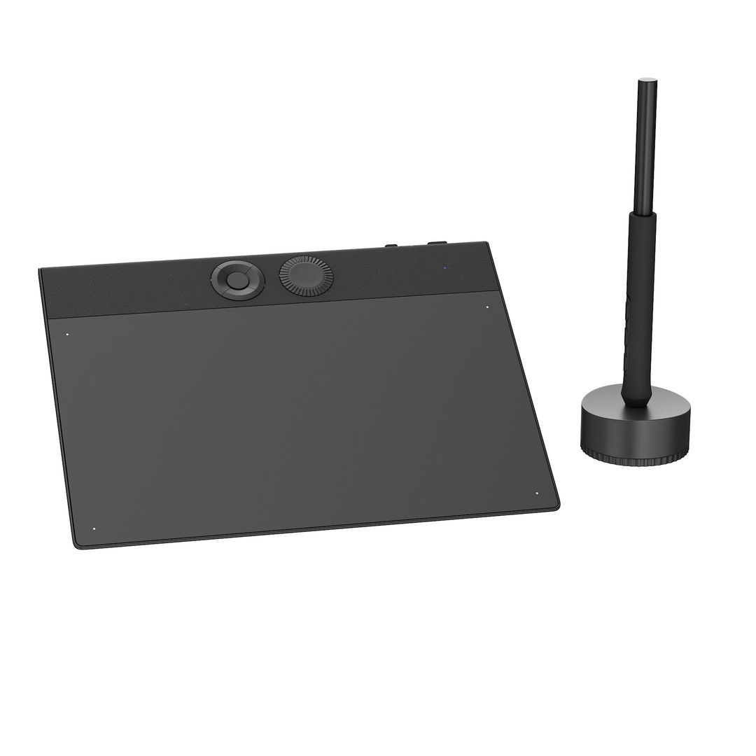 Wacom Intuos Pro Small 3D Model – High Poly PBR Textures, FBX, OBJ
