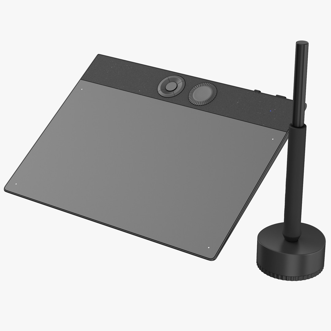 Wacom Intuos Pro Small 3D Model – High Poly PBR Textures, FBX, OBJ - View 12