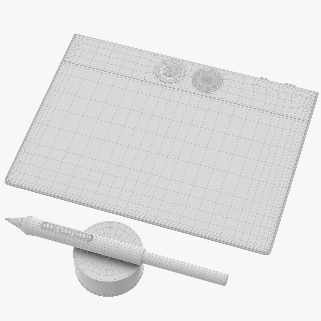Wacom Intuos Pro Small 3D Model – High Poly PBR Textures, FBX, OBJ - View 13