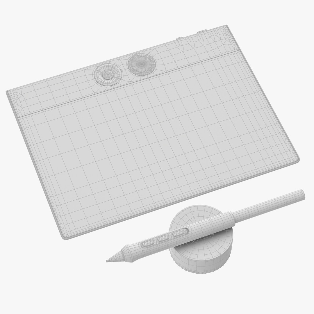 Wacom Intuos Pro Small 3D Model – High Poly PBR Textures, FBX, OBJ - View 14