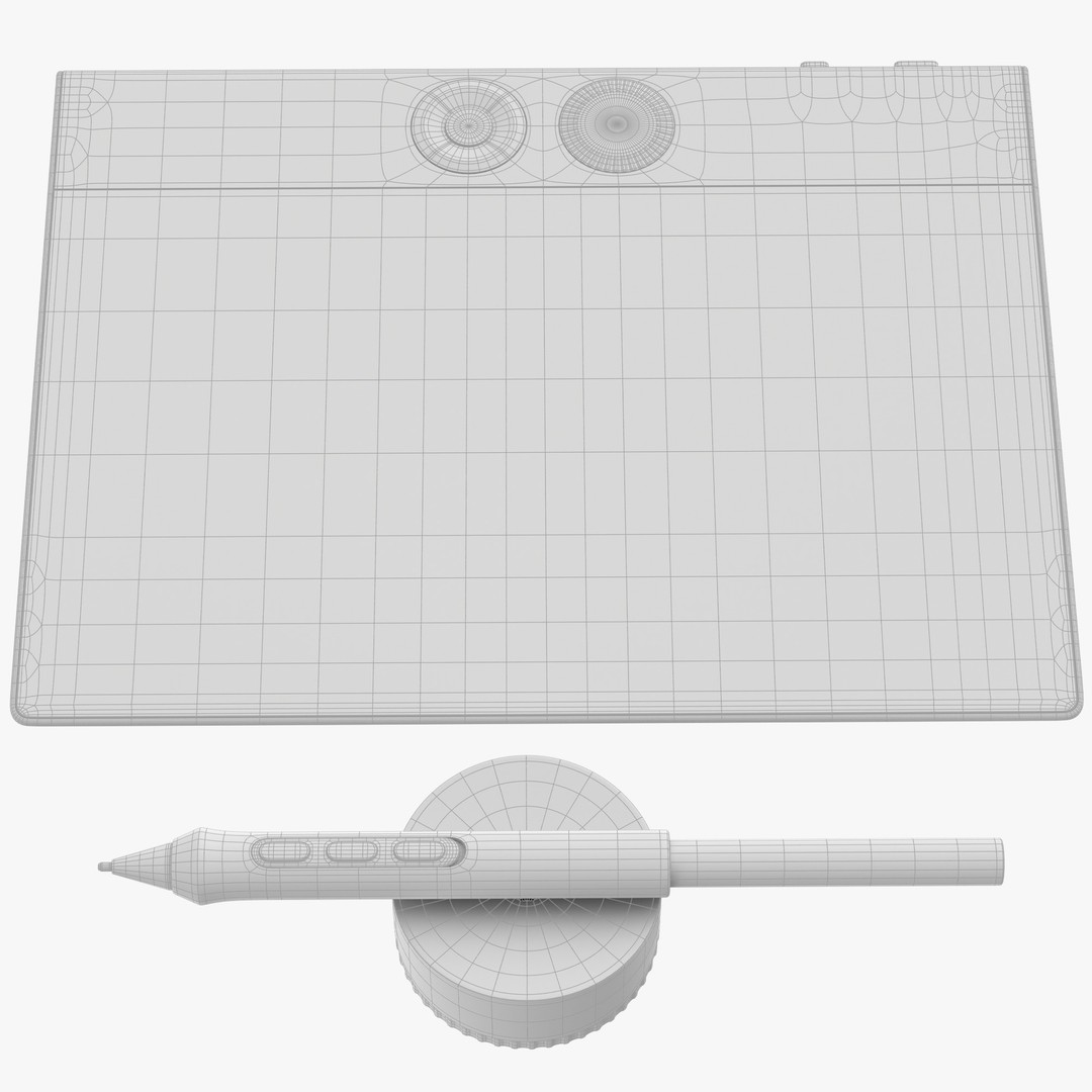 Wacom Intuos Pro Small 3D Model – High Poly PBR Textures, FBX, OBJ - View 15
