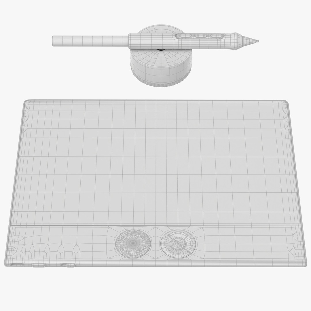 Wacom Intuos Pro Small 3D Model – High Poly PBR Textures, FBX, OBJ - View 16