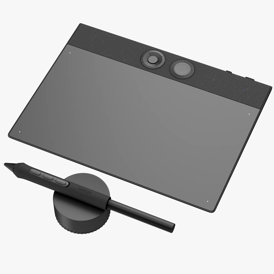 Wacom Intuos Pro Small 3D Model – High Poly PBR Textures, FBX, OBJ - View 2