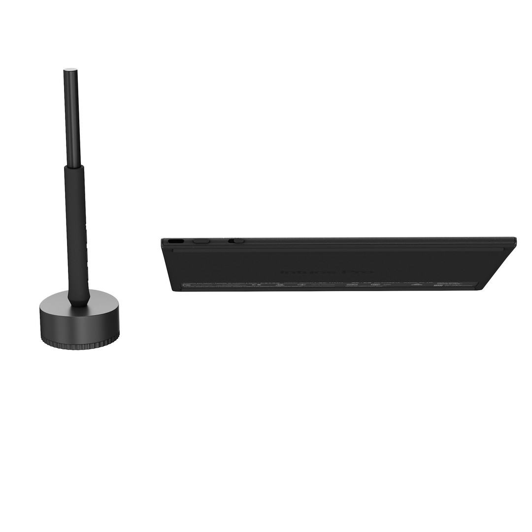 Wacom Intuos Pro Small 3D Model – High Poly PBR Textures, FBX, OBJ - View 36