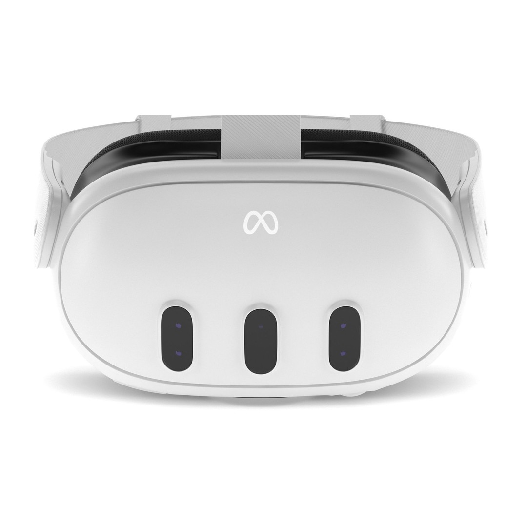 Meta Quest 3 Headset 3D Model – High Poly Game Asset, FBX & OBJ - View 12