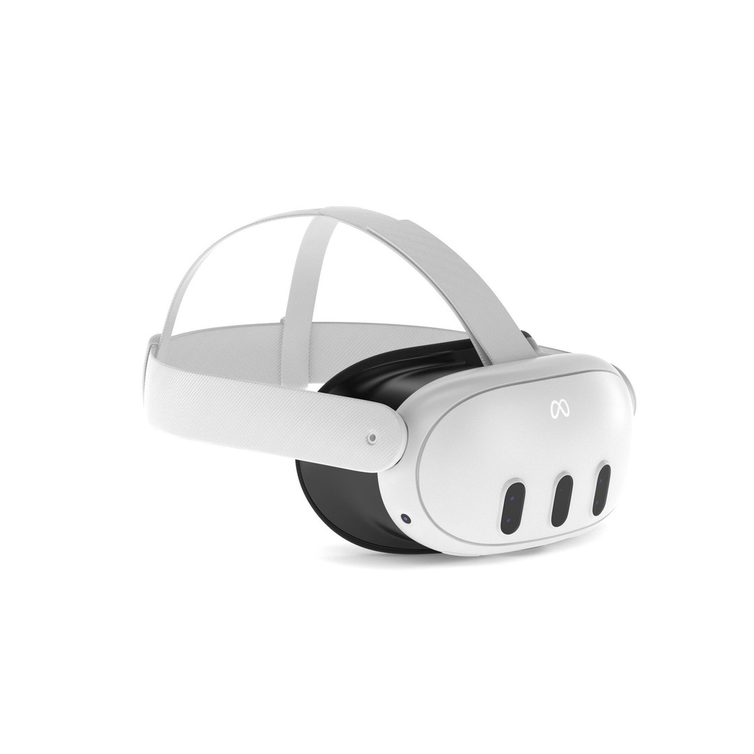 Meta Quest 3 Headset 3D Model – High Poly Game Asset, FBX & OBJ - View 3