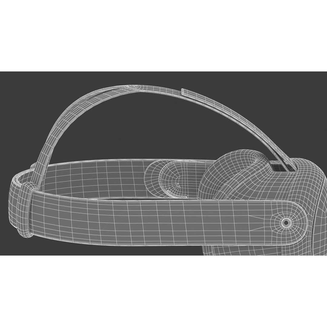 Meta Quest 3 Headset 3D Model – High Poly Game Asset, FBX & OBJ - View 33
