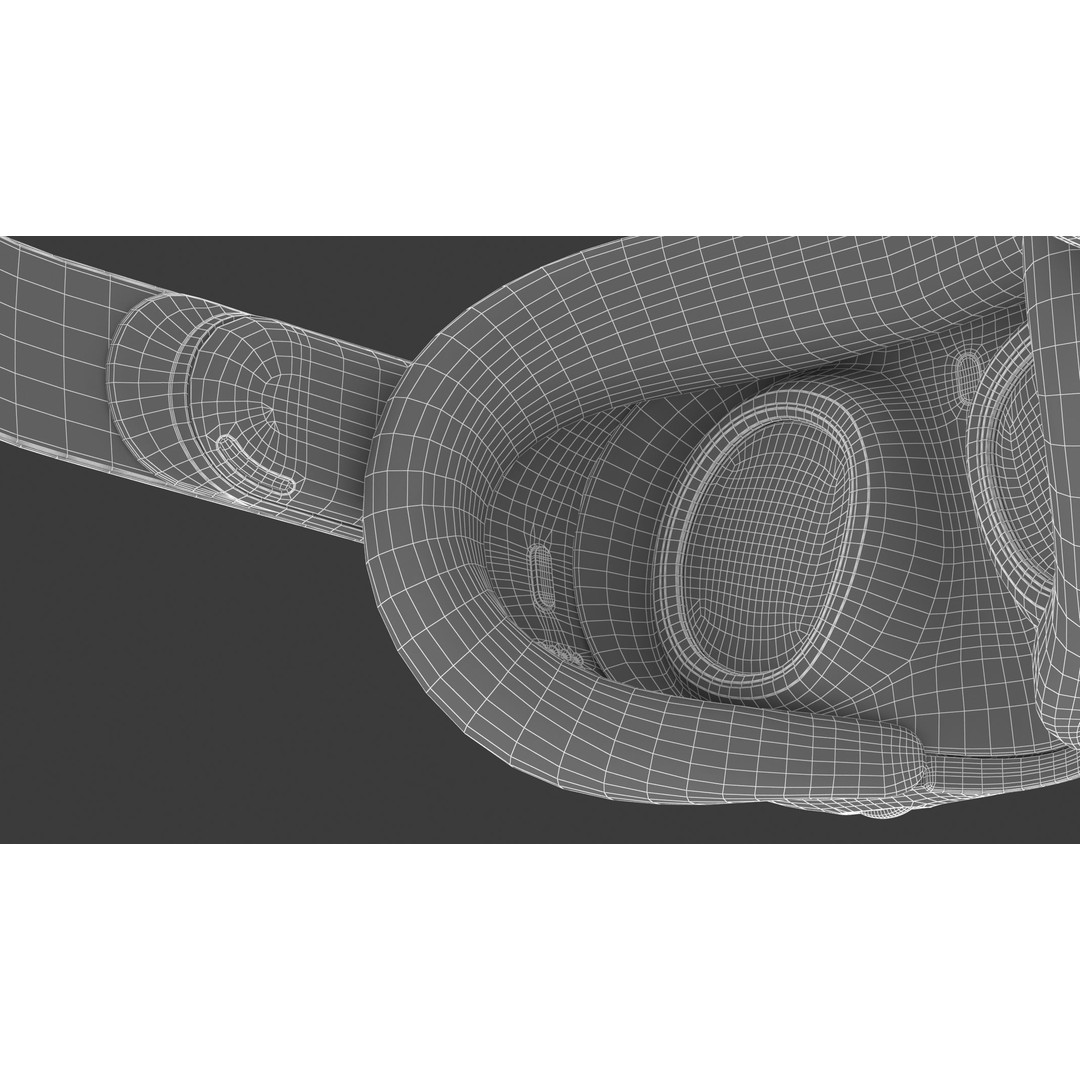 Meta Quest 3 Headset 3D Model – High Poly Game Asset, FBX & OBJ - View 34