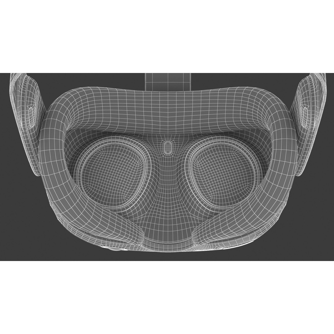 Meta Quest 3 Headset 3D Model – High Poly Game Asset, FBX & OBJ - View 35