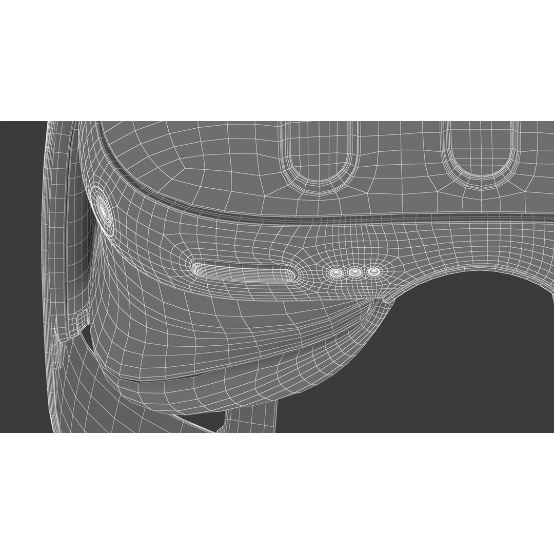 Meta Quest 3 Headset 3D Model – High Poly Game Asset, FBX & OBJ - View 39