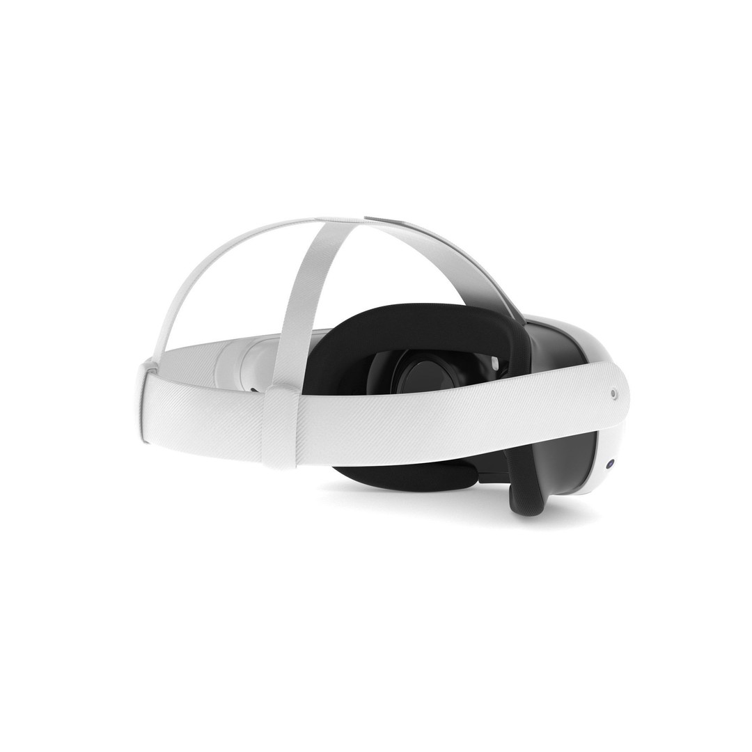 Meta Quest 3 Headset 3D Model – High Poly Game Asset, FBX & OBJ - View 5