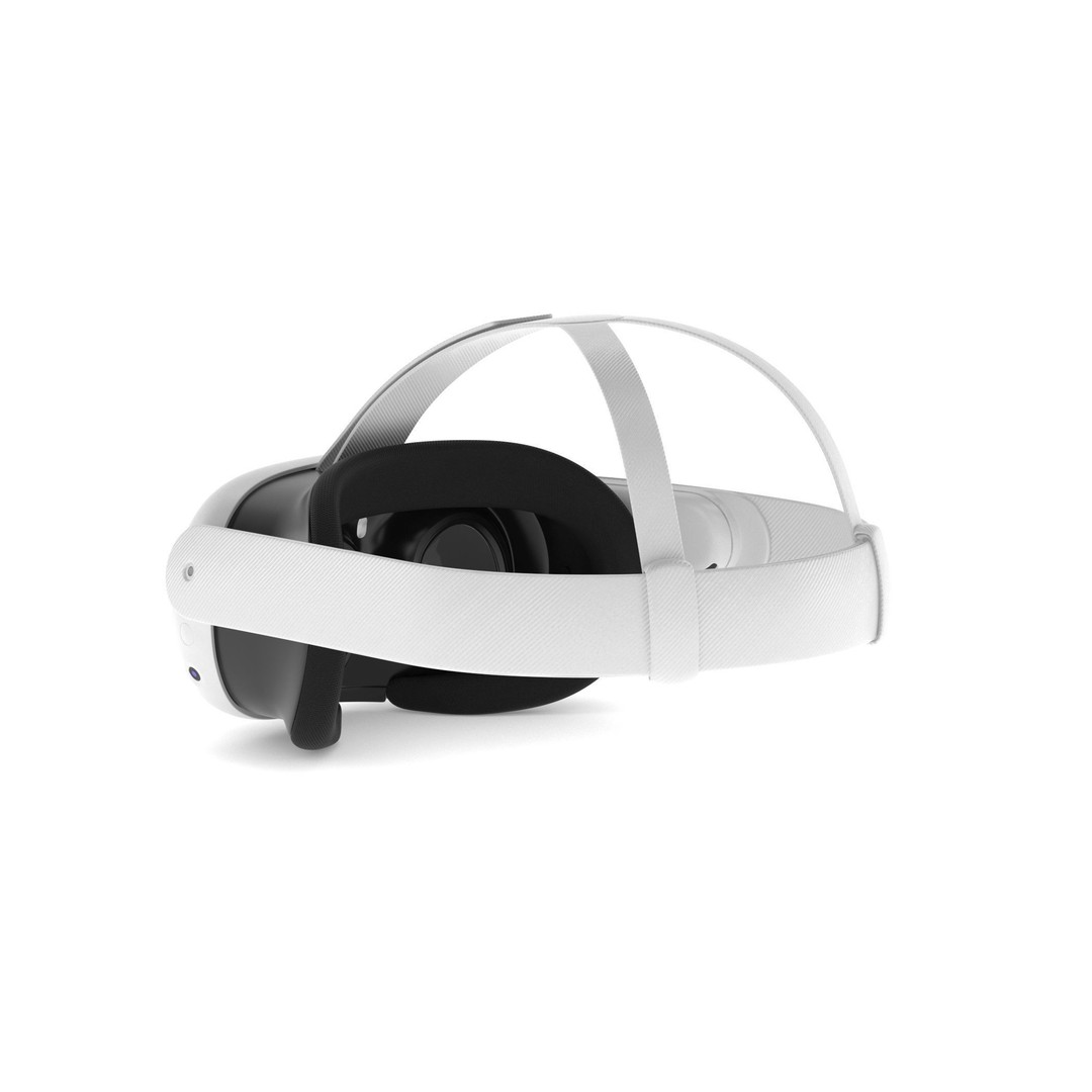 Meta Quest 3 Headset 3D Model – High Poly Game Asset, FBX & OBJ - View 7