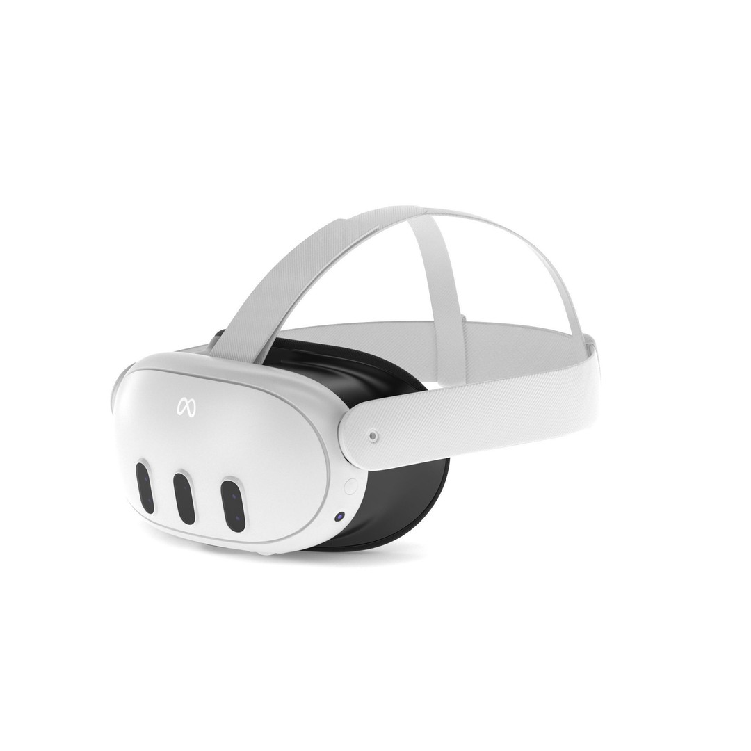 Meta Quest 3 Headset 3D Model – High Poly Game Asset, FBX & OBJ - View 9