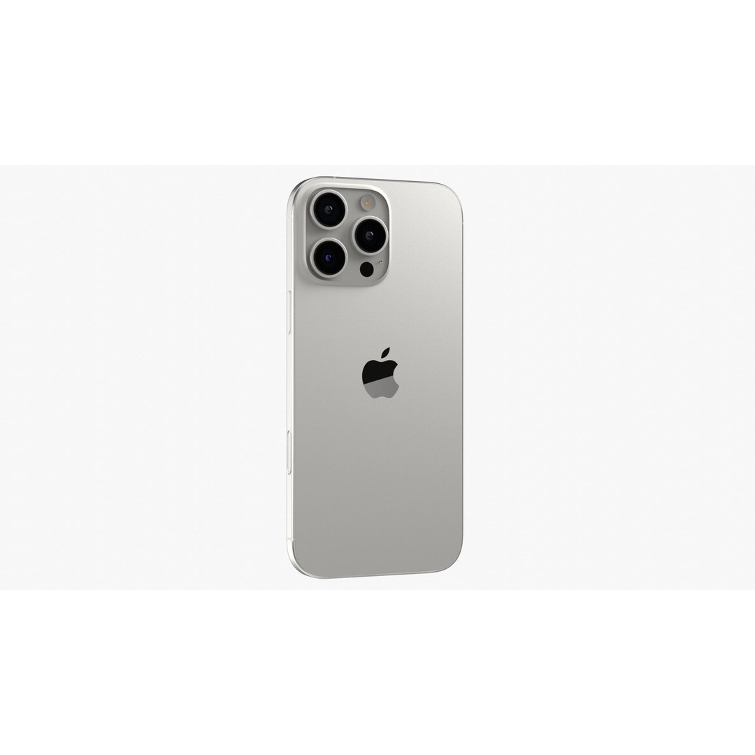 Apple iPhone 16 Pro Max 3D Model – High Poly PBR Mobile Asset, FBX - View 11