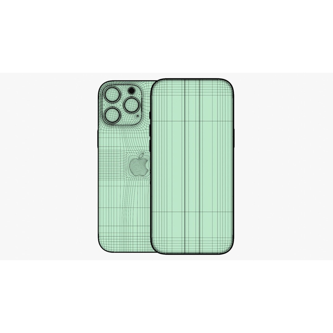 Apple iPhone 16 Pro Max 3D Model – High Poly PBR Mobile Asset, FBX - View 14