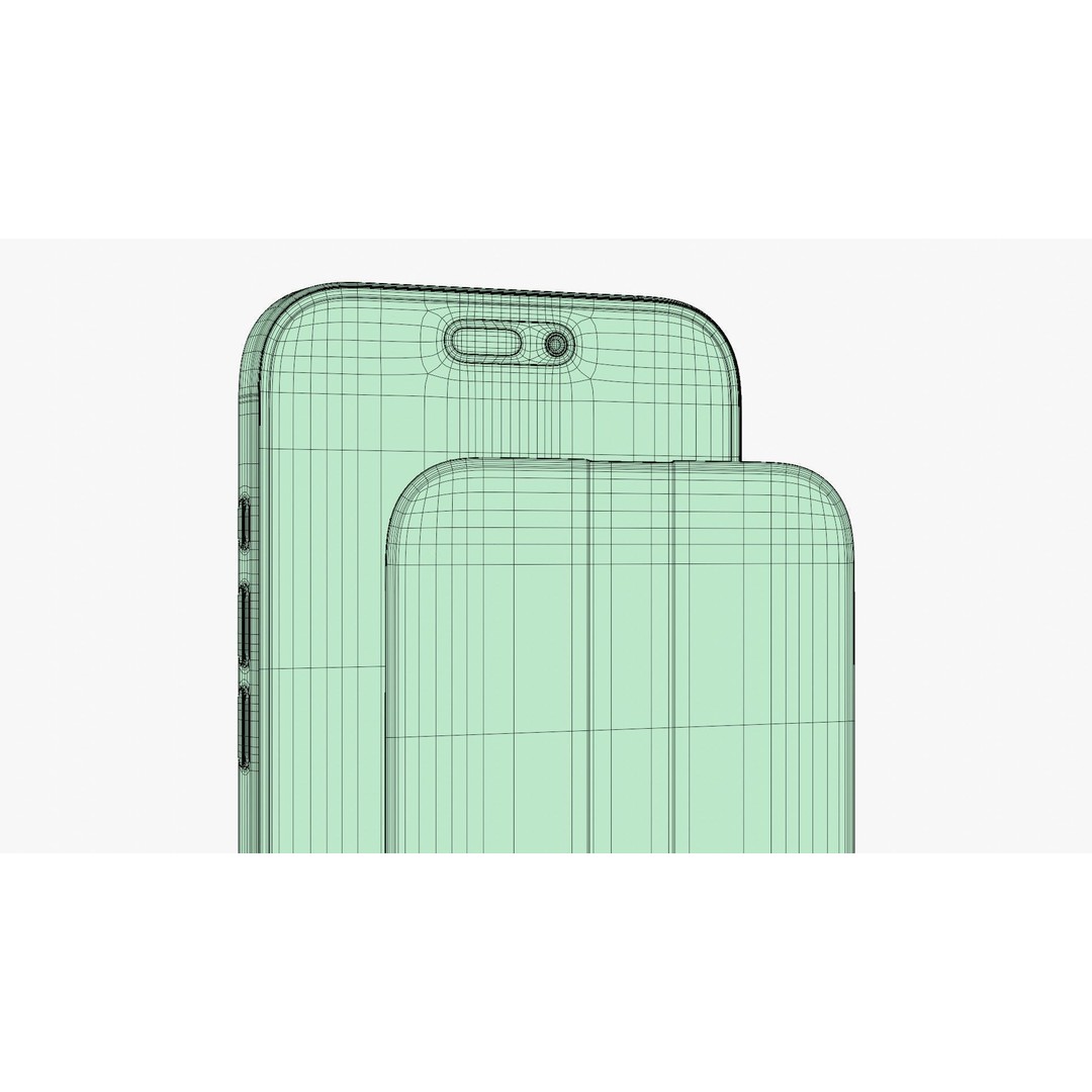 Apple iPhone 16 Pro Max 3D Model – High Poly PBR Mobile Asset, FBX - View 17