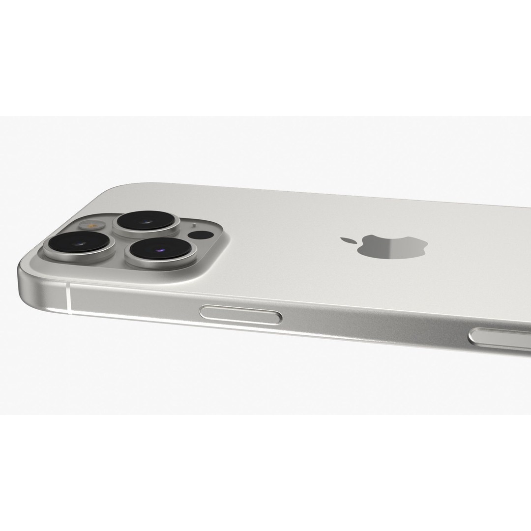 Apple iPhone 16 Pro Max 3D Model – High Poly PBR Mobile Asset, FBX - View 7