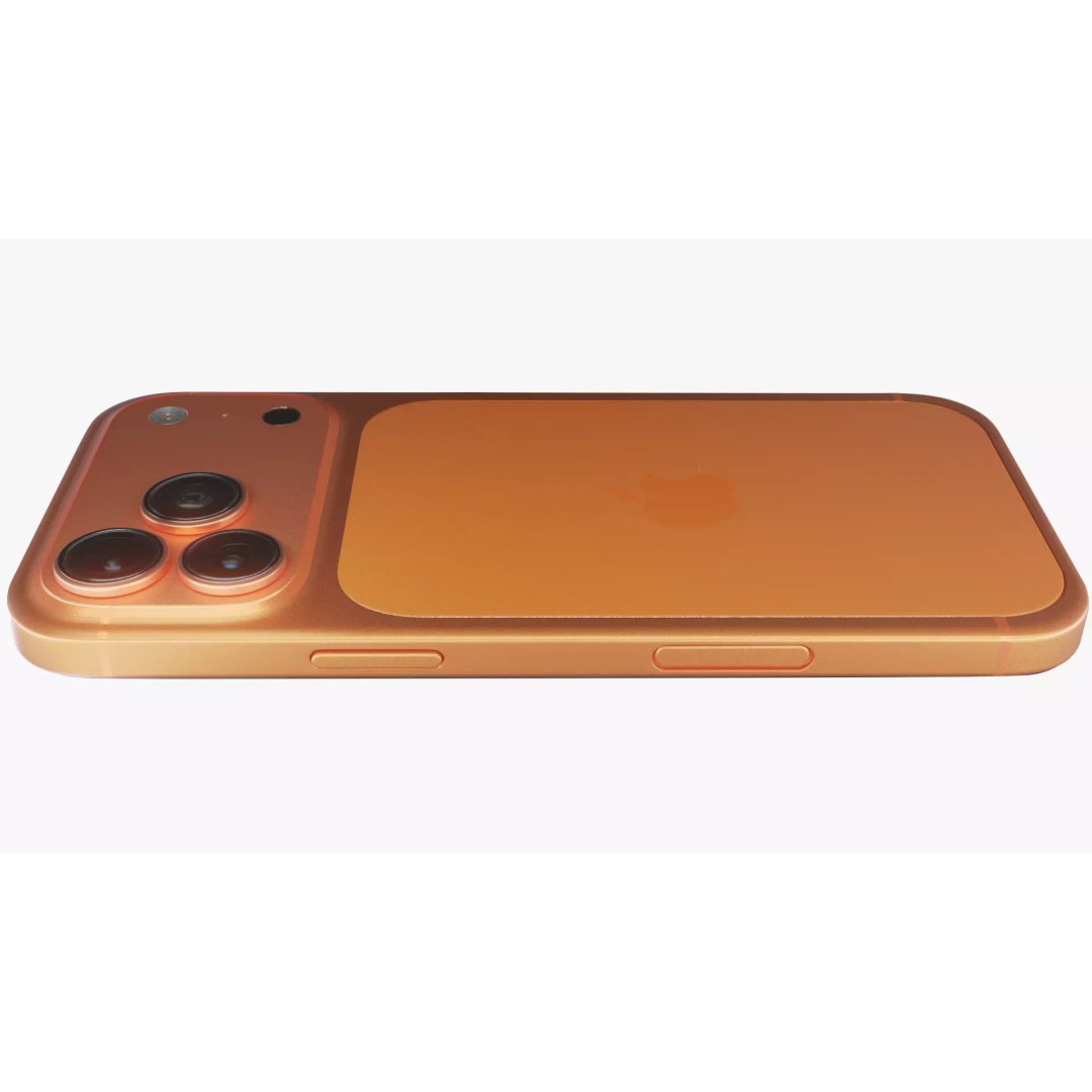 iPhone 17 Pro Max 3D Model – Low Poly Game Asset, Blender, FBX, OBJ - View 4