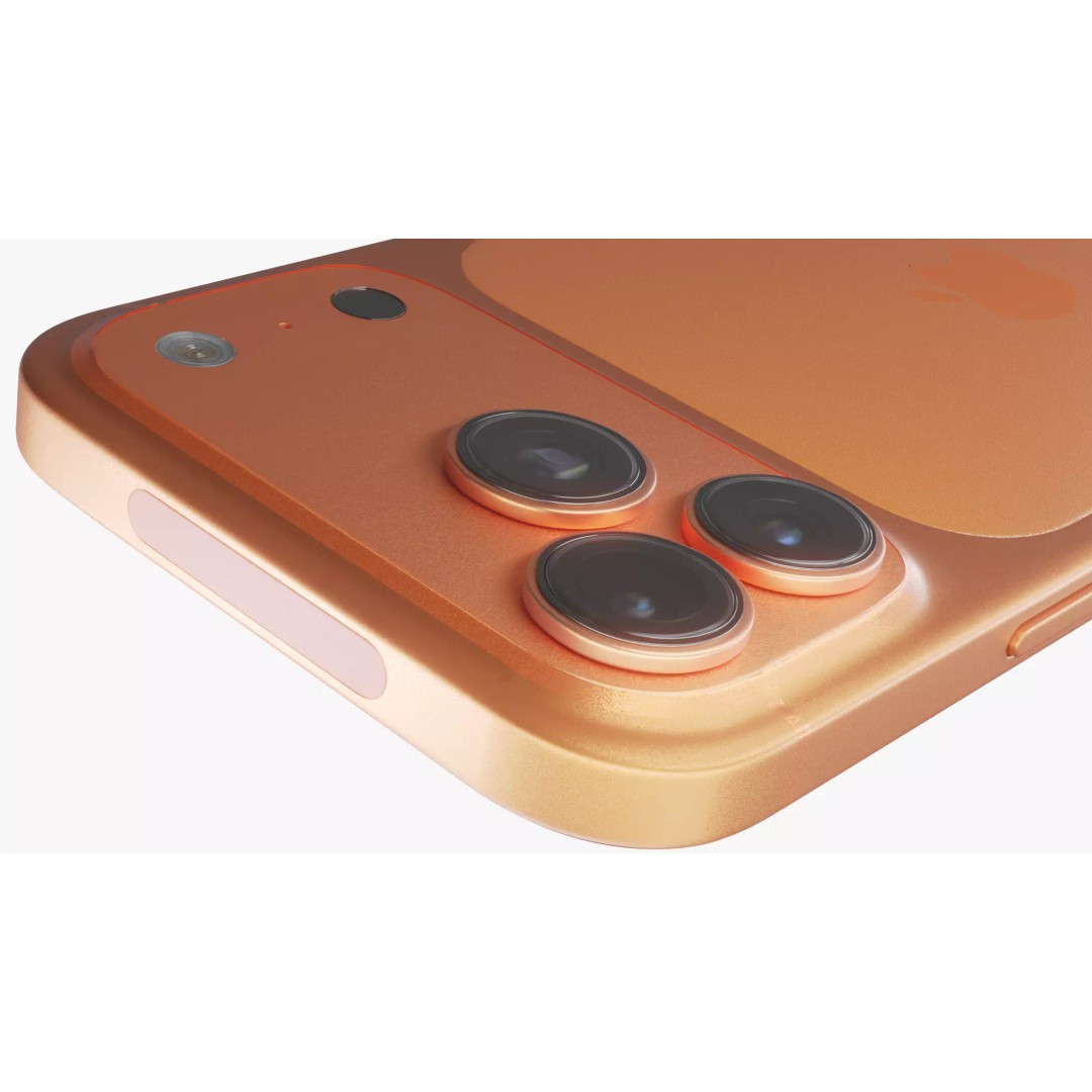iPhone 17 Pro Max 3D Model – Low Poly Game Asset, Blender, FBX, OBJ - View 9