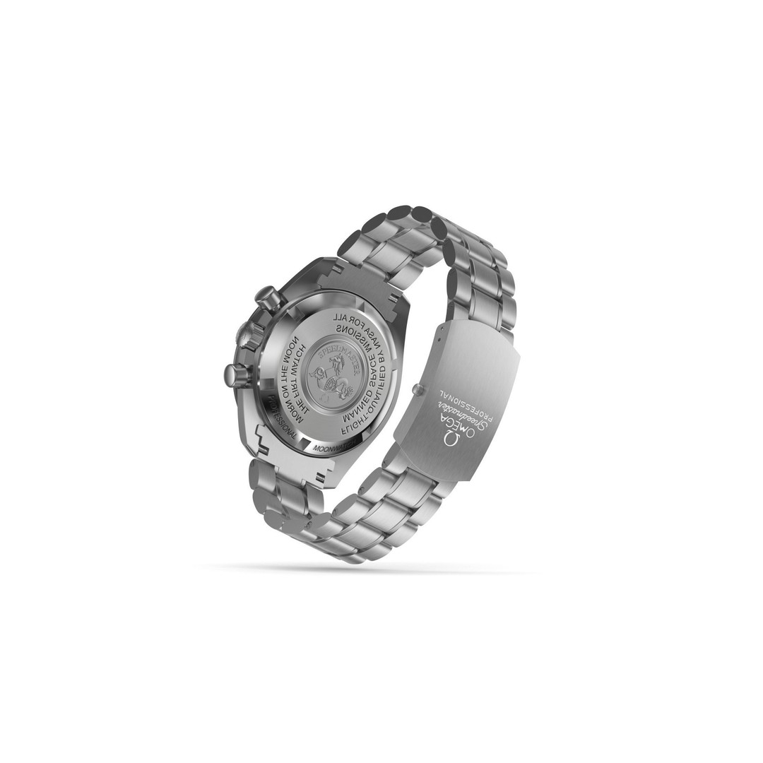 Omega Speedmaster Professional Moonwatch 3D Model – High Quality PBR Asset, FBX, OBJ - View 6