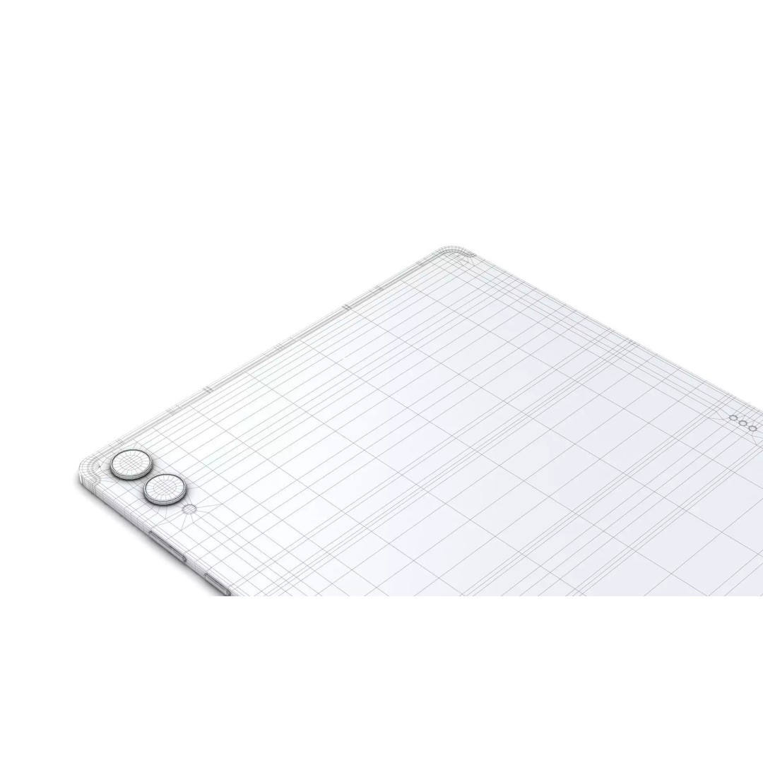Samsung Galaxy Tab S11 Ultra 3D Model – Low Poly PBR Asset, FBX, OBJ - View 27