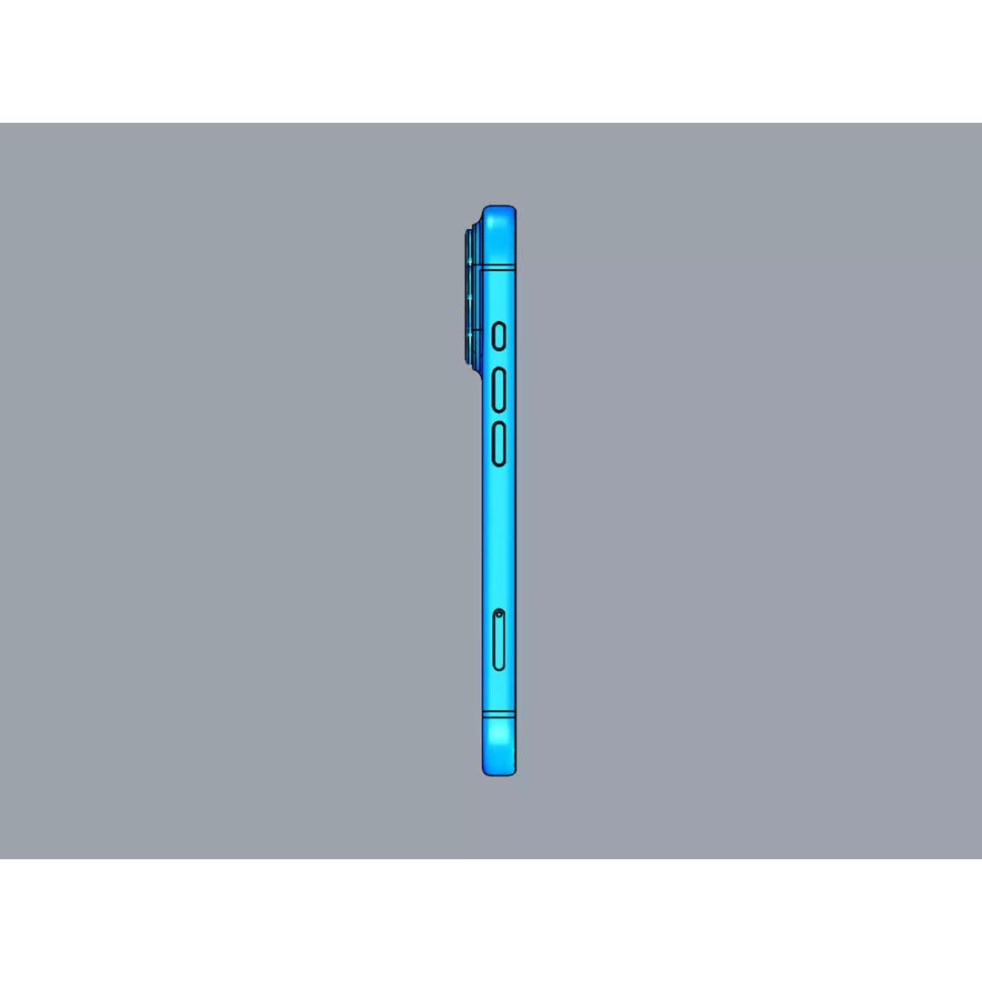 Apple iPhone 17 Collection 2025 3D Model – PBR Game Asset, FBX, OBJ - View 65
