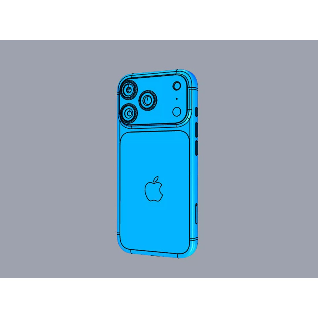 Apple iPhone 17 Collection 2025 3D Model – PBR Game Asset, FBX, OBJ - View 66