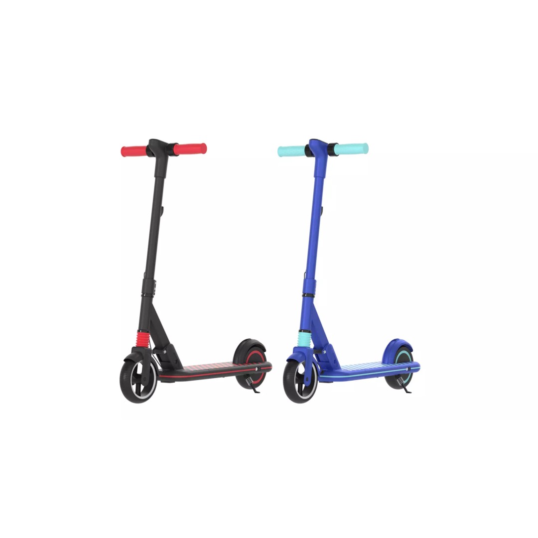 Electric Scooter 3D Model – Real World Scale PBR Asset, FBX - View 2