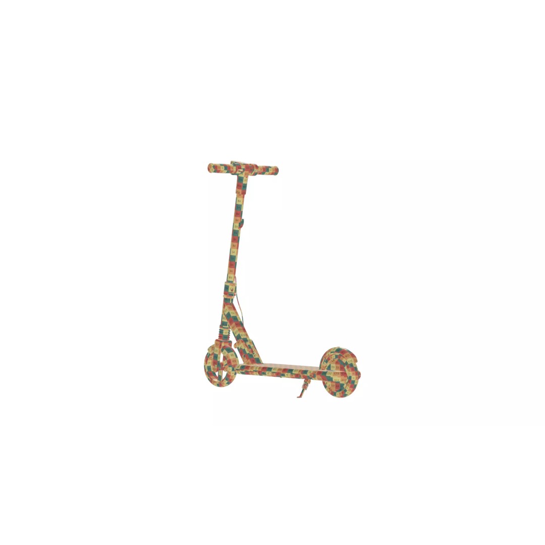 Electric Scooter 3D Model – Real World Scale PBR Asset, FBX - View 32