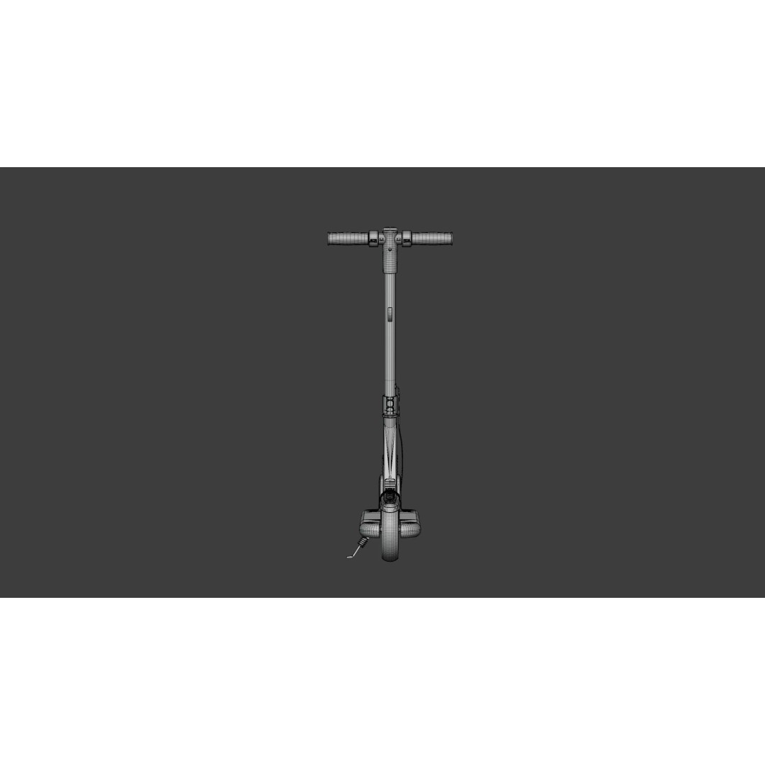 Electric Scooter 3D Model – Real World Scale PBR Asset, FBX - View 39