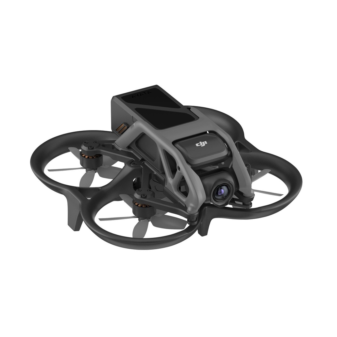 DJI Avata Drone 3D Model – High Poly PBR Asset, FBX, Blender - View 3