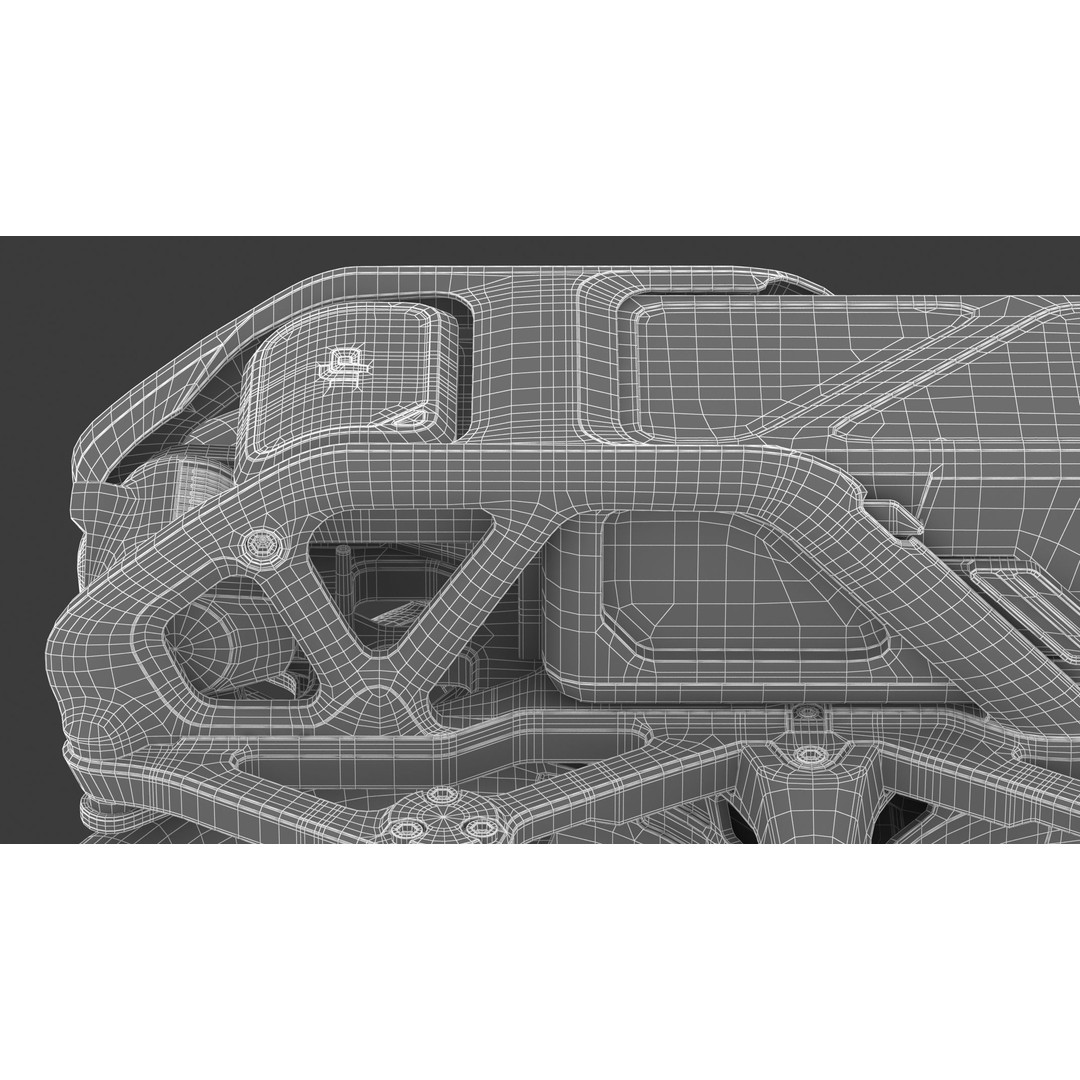 DJI Avata Drone 3D Model – High Poly PBR Asset, FBX, Blender - View 38