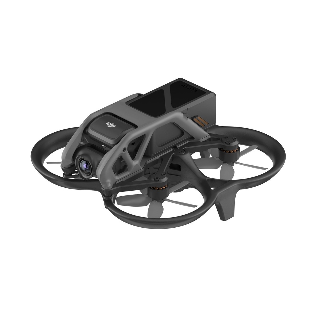 DJI Avata Drone 3D Model – High Poly PBR Asset, FBX, Blender - View 9