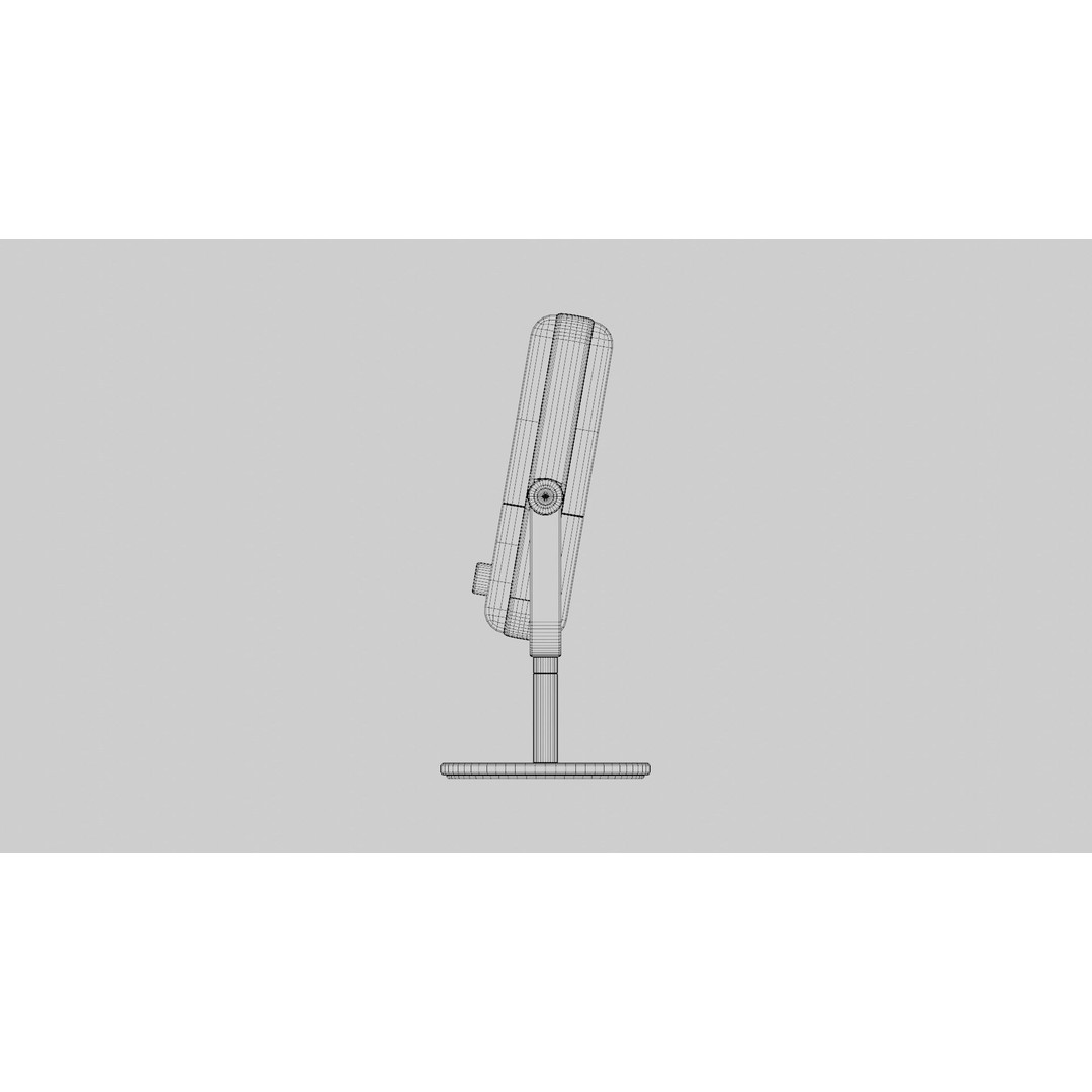Microphone 3D Model – High Poly PBR Asset for Audio Design - View 13