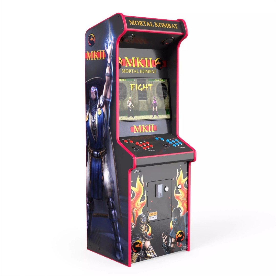 Arcade Machine 3D Model Pack – Low Poly Retro Game Assets, FBX, OBJ - View 10