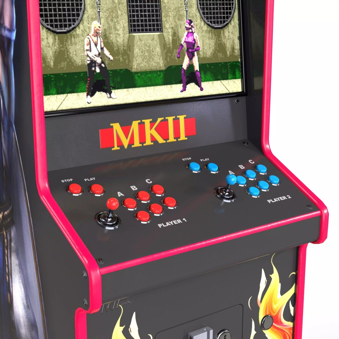 Arcade Machine 3D Model Pack – Low Poly Retro Game Assets, FBX, OBJ - View 4