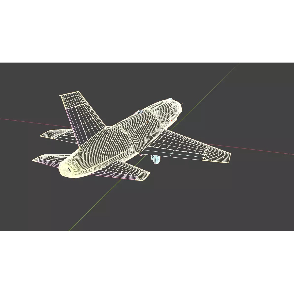 Anduril YFQ-44 Fury - Low-Poly Game-Ready 3D Model - View 35