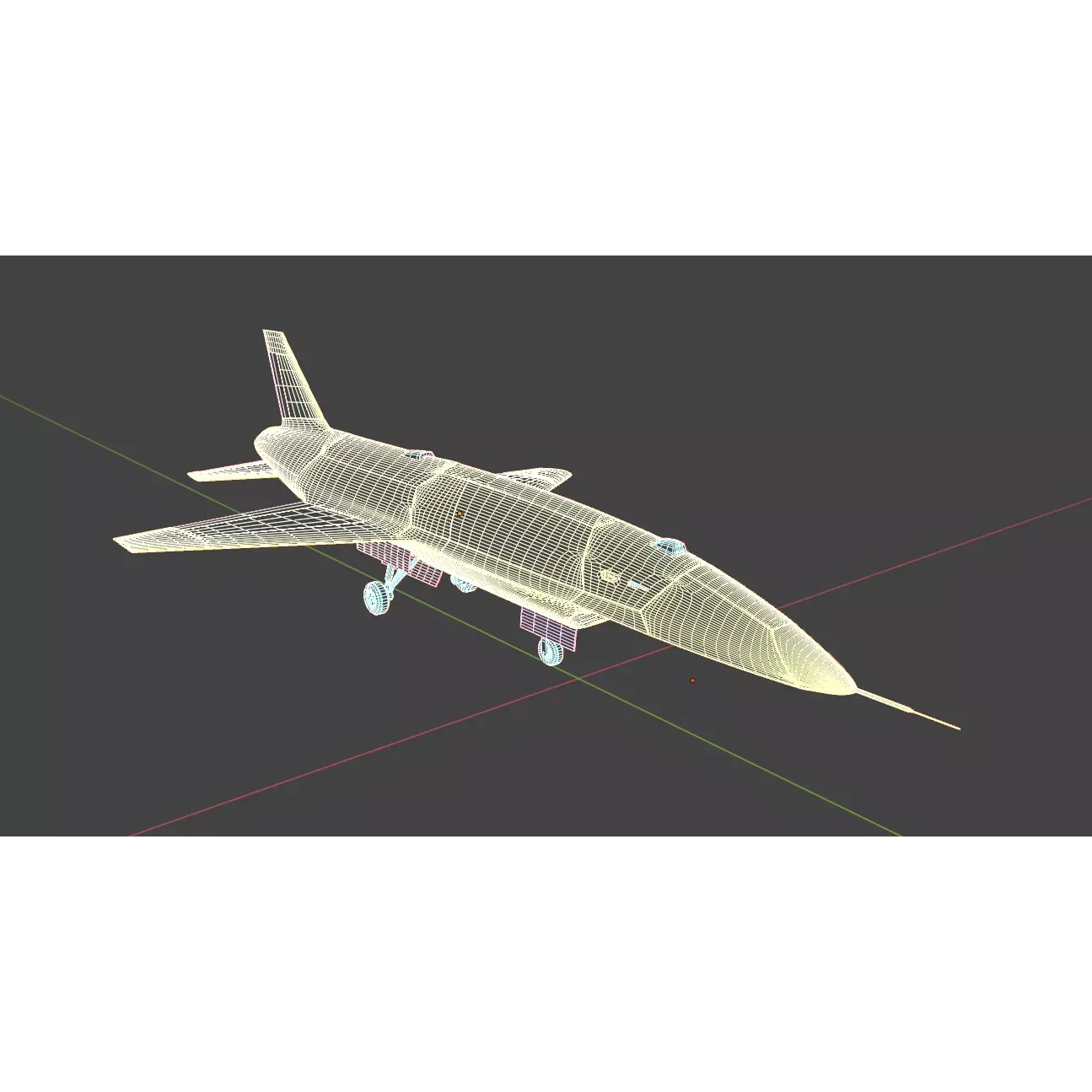 Anduril YFQ-44 Fury - Low-Poly Game-Ready 3D Model - View 37