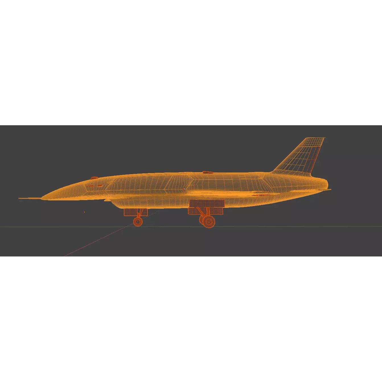 Anduril YFQ-44 Fury - Low-Poly Game-Ready 3D Model - View 41