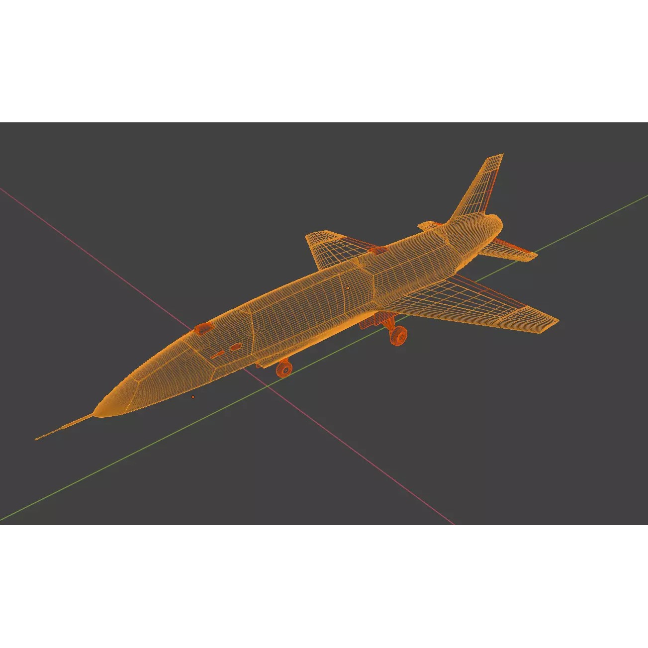 Anduril YFQ-44 Fury - Low-Poly Game-Ready 3D Model - View 44